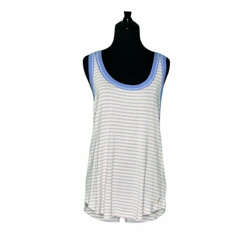 Juicy Couture Stripe Racerback Tank Top size Medium
